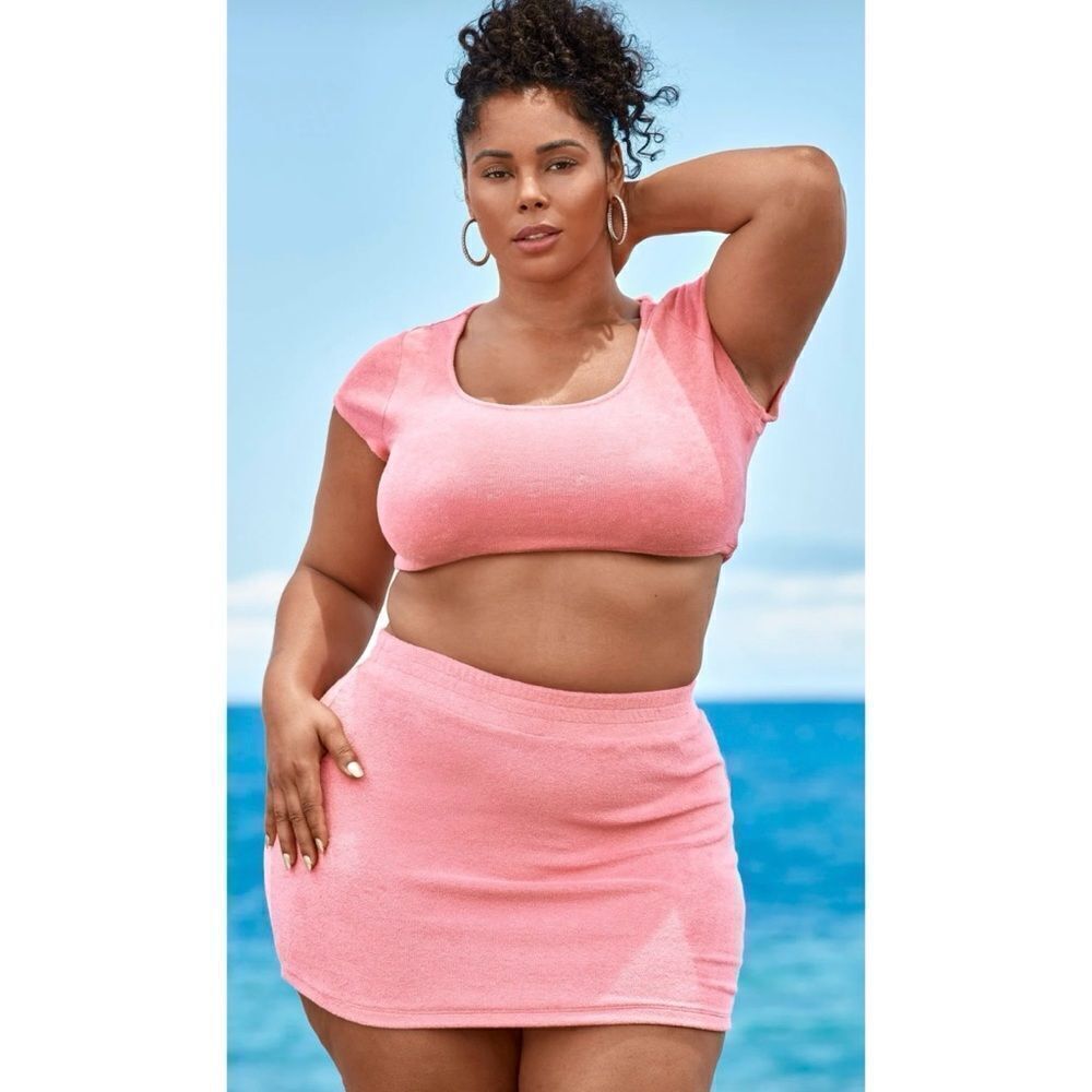 Tabria Majors X FTF Mini Skirt & Cropped Top Set